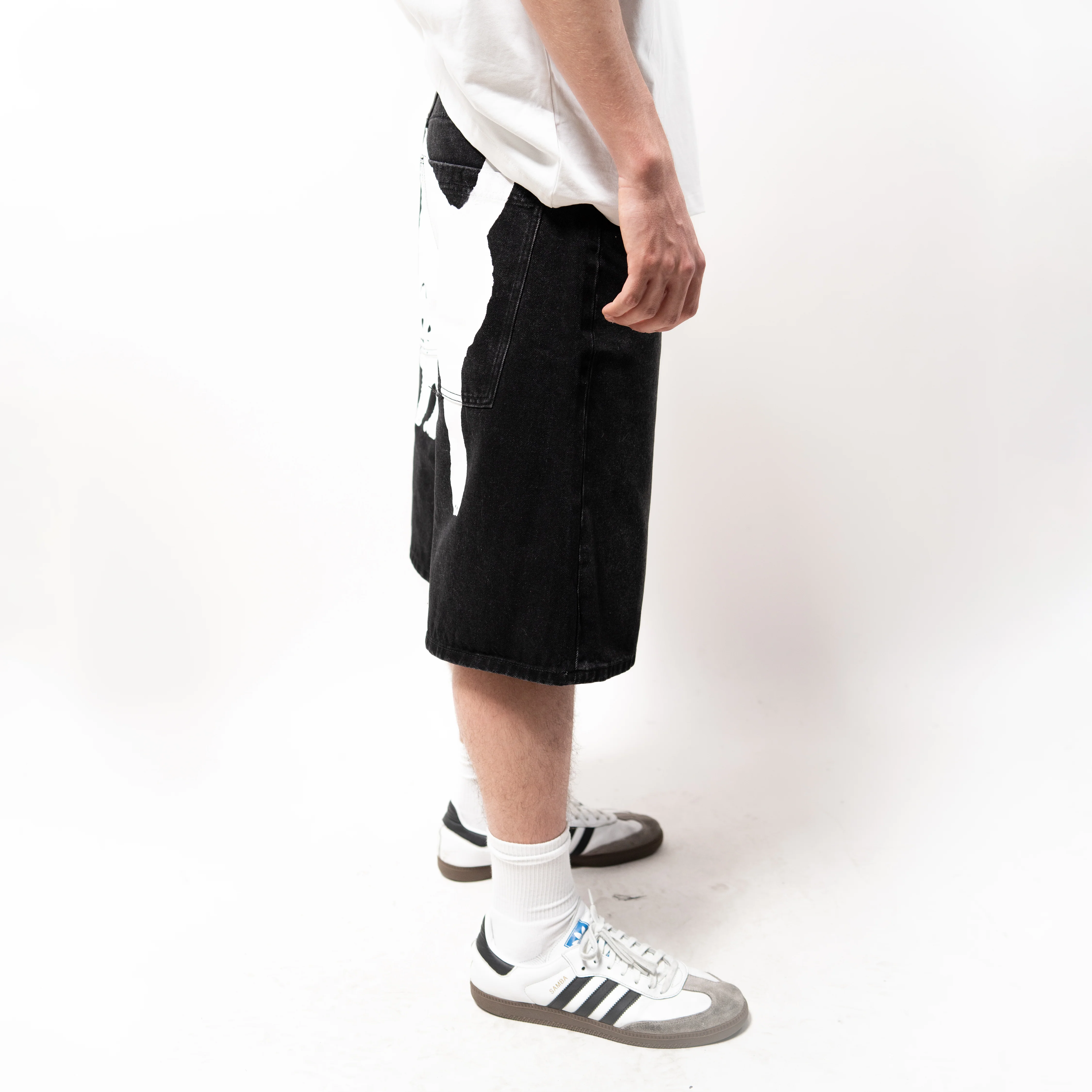CATVISU JEAN SHORTS - Image 4